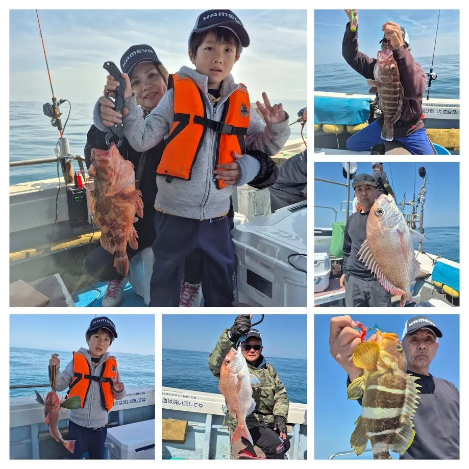4/5 かめや様イベント。|瀬戸内・山口・周南【遊漁船直穂丸】