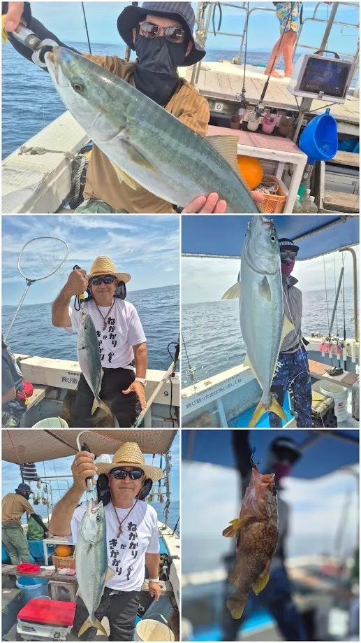 8/11 落とし込み&ジギング。|瀬戸内・山口・周南【遊漁船直穂丸】